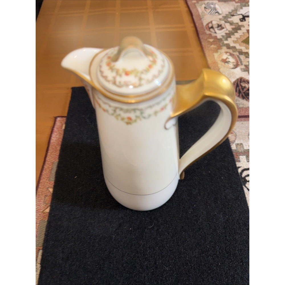 Vintage "The Lisbon" Haviland Limoges Chocolate Pot France EUC!